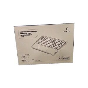 Kids Wireless TouchPad Keyboard With‎ Detachable Case Made For Amazon